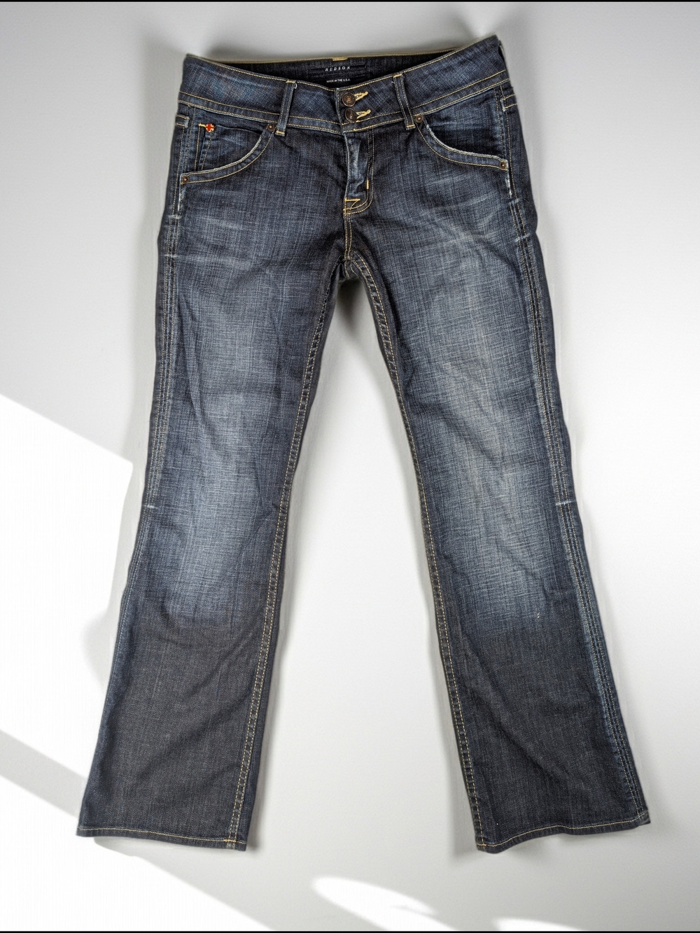 Hudson jeans Size 29 Bootcut rn 107906 dark Blue wash denim